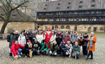 Gruppenbild bei der Adventswanderung 2025